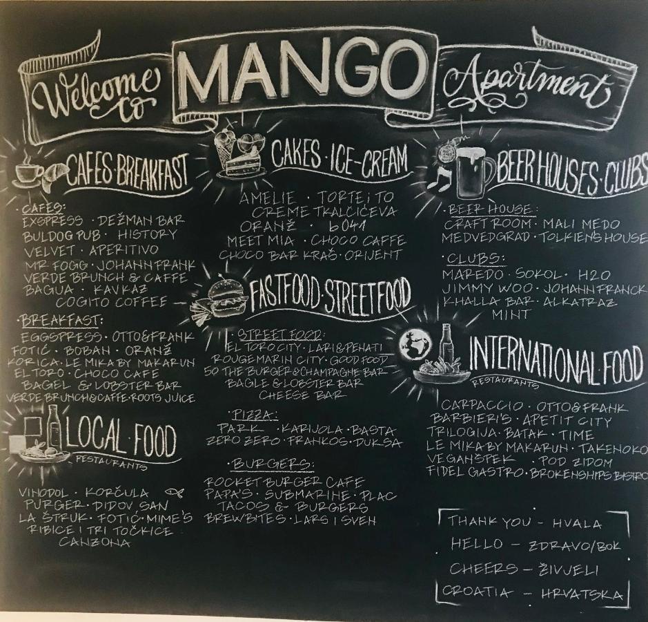 Apartments Mango Downtown Загреб Екстериор снимка